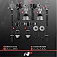 APCA0928 8x Front Sway Bar Links Tie Rod End Ball Joint Kit