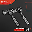 APCA0929 9x Ball Joint & Tie Rod End & Idler Arm