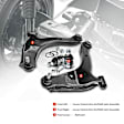 APCA0938 4x Front Lower Control Arm with Ball Joint