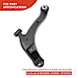 APCA0938 4x Front Lower Control Arm with Ball Joint