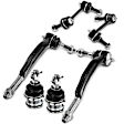 APCA0946 6x Front & Rear Sway Bar End Link & Tie Rod End