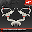 APCA10025 4 Pcs Front Lower & Upper Control Arm & Ball Joint Kit