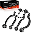 APCA10037 6 Pcs Front Lower & Upper Control Arm & Ball Joint Kit