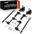 APCA1012 8x Front & Rear Stabilizer Bar Link & Tie Rod End & Ball Joint
