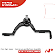 APCA1021 8x Front Control Arm & Ball Joint Assembly