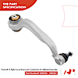 APCA1042 10x Front Control Arm with Ball Joint Stabilizer Bar End Link
