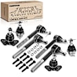 APCA1048 8x Inner & Outer Tie Rod End & Ball Joint