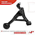 APCA1066 4x Front Control Arm with Ball Joints Stabilizer Bar Link