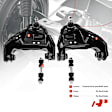 APCA1079 4x Front Upper Control Arm with Sway Bar Link & Ball Joint Assembly