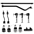 APCA1106 12x Front Stabilizer Bar End Link Tie Rod End Kit