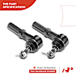 APCA1127 12x Front Sway Bar Link Tie Rod End & Ball Joint