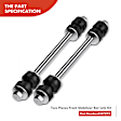 APCA1156 8x Front Sway Bar Link with Ball Joint Tie Rod End