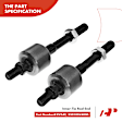 APCA1173 4x Inner & Outer Tie Rod End