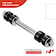APCA1178 6x Front Stabilizer Bar End Link Tie Rod End