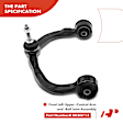 APCA1203 6x Front Control Arm with Ball Joint Sway Bar Link