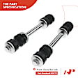 APCA1220 10x Front Idler & Pitman Arm with Ball Joint Sway Bar Link