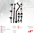 APCA1235 11x Tie Rod End & Ball Joint & Track Bar