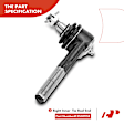 APCA1235 11x Tie Rod End & Ball Joint & Track Bar