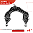APCA1287 8x Control Arm Tie Rod End with Ball Joint