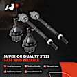 APCA1291 8x Inner & Outer Steering Tie Rod End Ball Joint