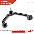 APCA1316 8x Control Arm with Ball Joint & Sway Bar Link & Tie Rod End