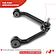 APCA1316 8x Control Arm with Ball Joint & Sway Bar Link & Tie Rod End