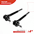 APCA1338 8x Inner & Outer Tie Rod End with Ball Joint