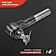 APCA1345 7x Tie Rod Ends & Suspension Track Bar