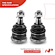 APCA1375 8x Inner & Outer Tie Rod End & Ball Joint