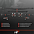 APCA1400 10x Front Stabilizer Bar End Link & Tie Rod End