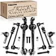 APCA1424 8 Pcs Control Arm & Ball Joint Assembly & Sway Bar Link