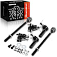 APCA1429 6x Inner & Outer Tie Rod End & Front Lower Ball Joint