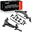 APCA1442 10x Front Lower Control Arm Sway Bar End Links Tie Rod Ends