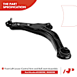 APCA1469 2x Control Arm with Ball Joints