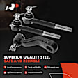 APCA1472 10x Front Idler Arm & Pitman Arm Tie Rod End & Ball Joint