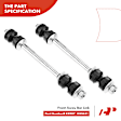 APCA1476 12x Front Sway Bar Link Tie Rod End Pitman Arm & Ball Joint Kit
