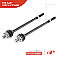 APCA1476 12x Front Sway Bar Link Tie Rod End Pitman Arm & Ball Joint Kit