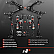 APCA1490 14x Front & Rear Control Arm with Ball Joint