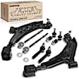 APCA1521 8x Front Control Arm with Ball Joint Sway Bar Link