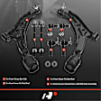 APCA1521 8x Front Control Arm with Ball Joint Sway Bar Link