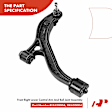 APCA1522 10x Control Arm & Ball Joint & Sway Bar Link & Tie Rod End