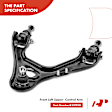 APCA1542 4x Control Arm with Ball Joint