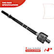 APCA1552 10x Front Sway Bar Link Tie Rod End & Ball Joint