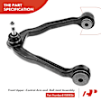APCA1554 8x Front Control Arm with Ball Joints Stabilizer Bar Link