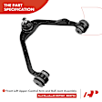 APCA1569 8x Control Arm with Ball Joint Sway Bar Link