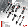 APCA1621 9x Front Sway Bar Link Tie Rod Idler Pitman Arm Kit