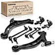 APCA1622 8x Front & Rear Control Arm Ball Joint Stabilizer Bar