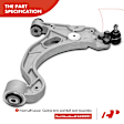 APCA1625 8x Control Arm with Ball Joint & Tie Rod End