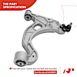 APCA1625 8x Control Arm with Ball Joint & Tie Rod End