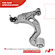 APCA1625 8x Control Arm with Ball Joint & Tie Rod End